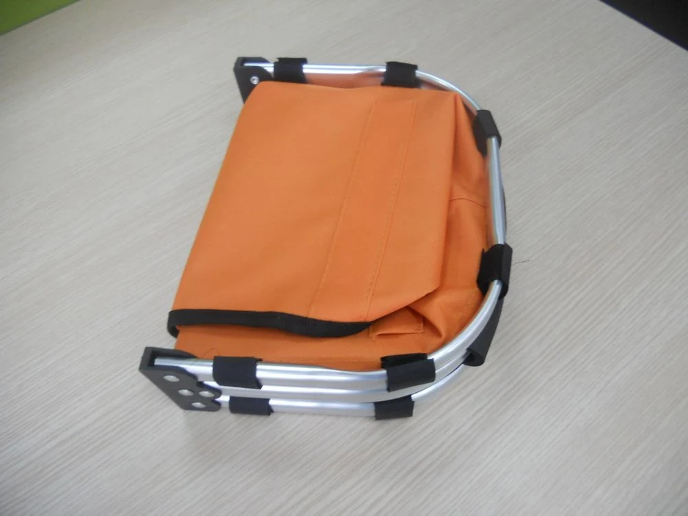 Aluminium Handle Collapsible Folding Fabric Picnic Basket