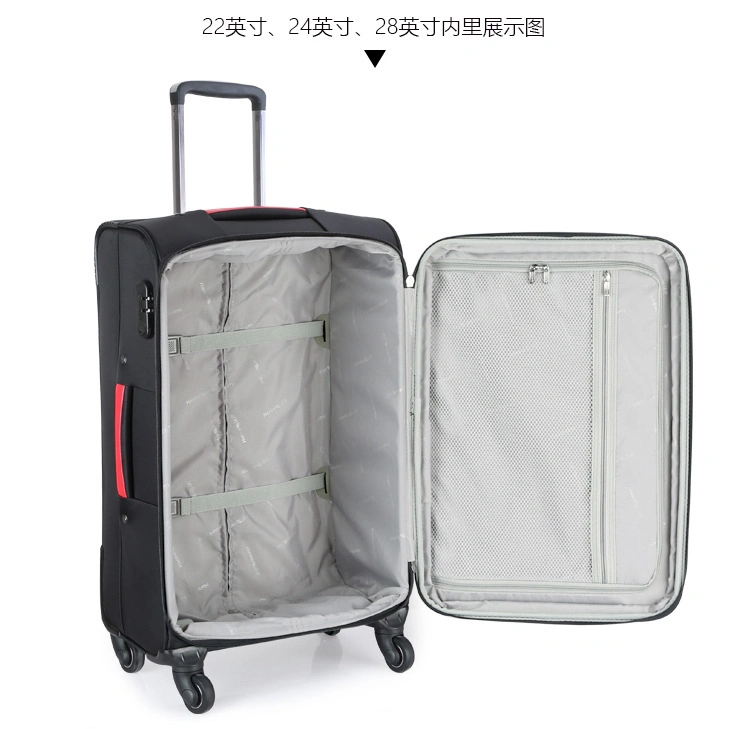 New Style Fashion Oxford Fabric Trolley Wheeled Luggage Leisure Business Travel Boarding Suitcase Bag Case (CY3395)