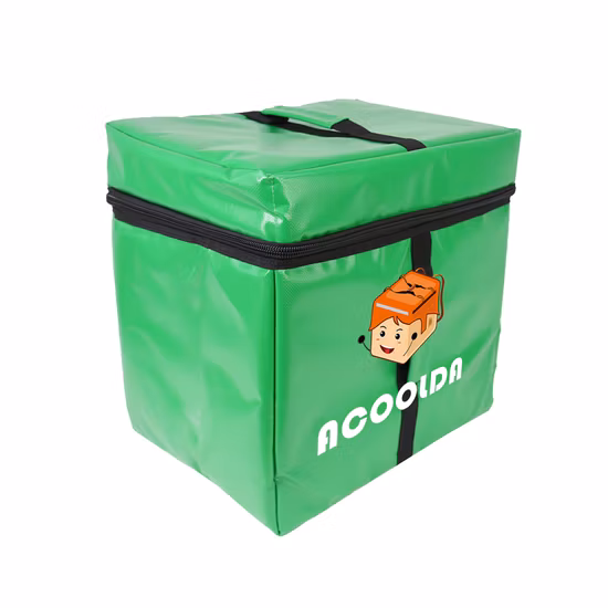 Bolsa de entrega de alimentos con logotipo personalizado, mochila de picnic, bolsa más fresca para alimentos o bebidas